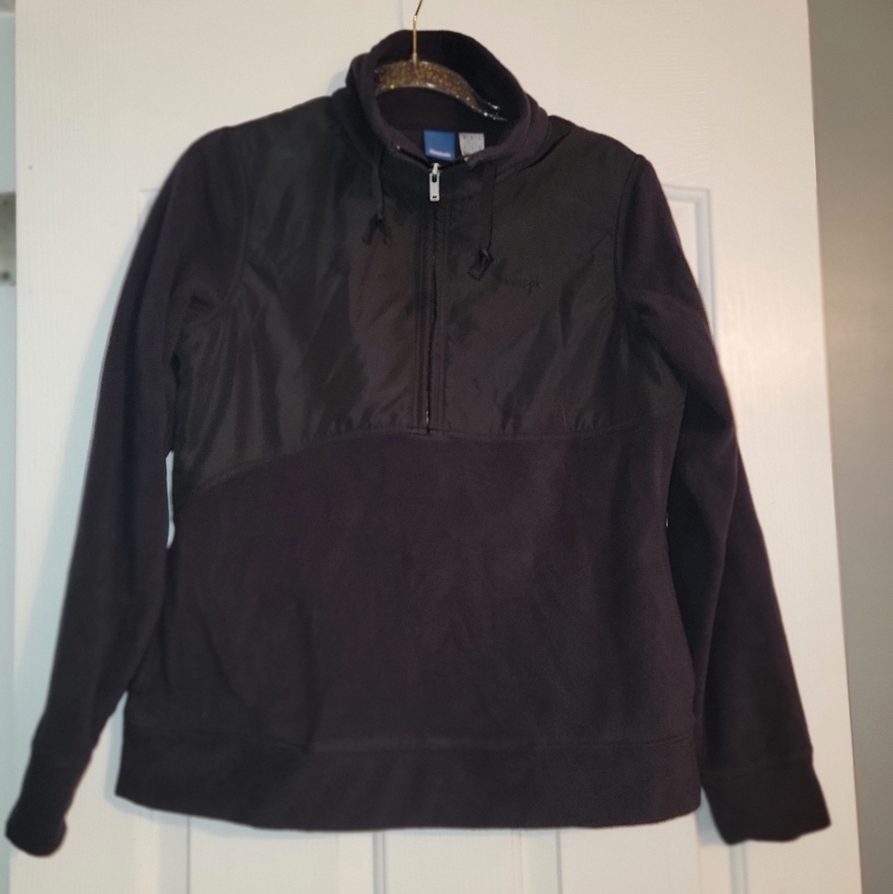 Reebok Black Half-Zip Pullover